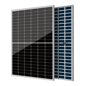 Série de modules bifaces à double verre